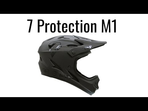 7 Protection M1 Full Face Mask Mountain Bike Helmet Review And Unboxing 