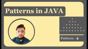 Java Star pattern program - 8