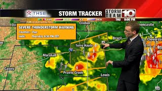 Tracking Severe Weather: Storm Team 10 is following a line of storms screenshot 2