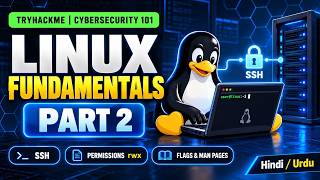 Linux Fundamentals Part 2: SSH & File Permissions | TryHackMe | Hindi/Urdu | CyberSecurity 101 #2