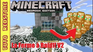 Comment fabriquer une ferme à Raid V2: Minecraft 1.20 MCPE, Switch, PS, Xbox, PC!!