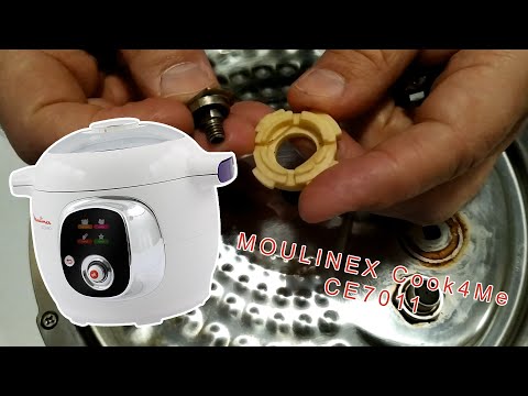 | MOULINEX Cook4Me CE7011 | 3D печать | Замена клапана крышки  мультиварки (скороварки)