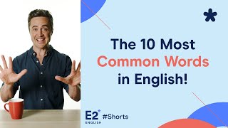 What are the 10 Most Common Words in English? #Shorts