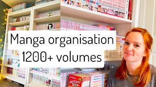 Manga collection organisation! 1200+ volumes