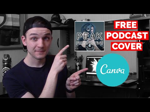 Create a FREE Podcast Cover Art with Canva