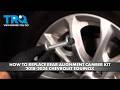 How to Replace Rear Alignment Camber Kit 2018-2024 Chevrolet Equinox