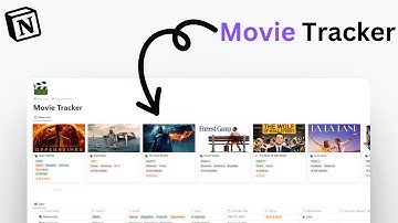 Notion Movie and Series Tracker | Template Tour