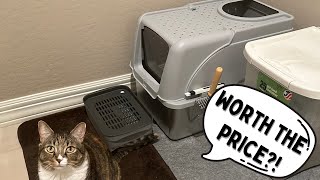 Stainless Steel Cat Litter Box Dual Entrance L Large Litter Box For Cats Review