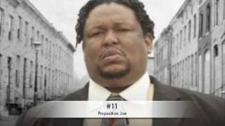 The Wire Top 50 Greatest Characters