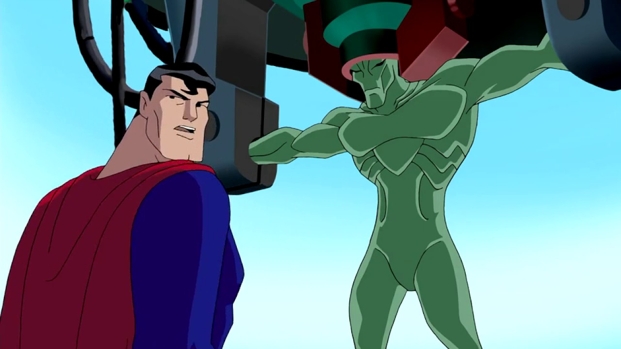 Superman and Batman meet Martian Manhunter - YouTube