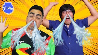 Milk came out of my NOSE! React Video! You Laugh You LOSE Try NOT To Laugh Challenge!