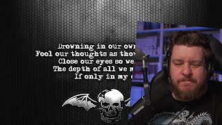 Реакция на Avenged Sevenfold - Tonight The World Dies [Lyrics on screen] [Full HD]