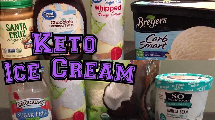 KETO Ice Cream Recipe | Keto ice cream two ways