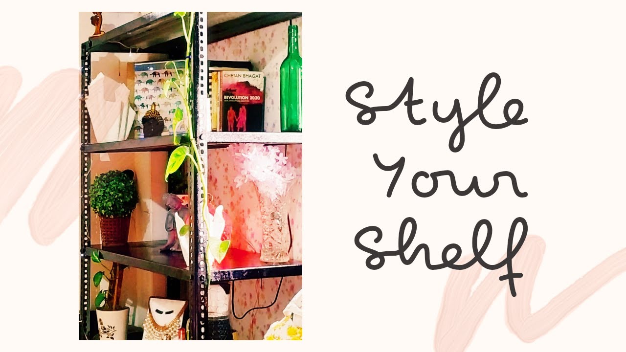Shelf Decor // Plant Corner // Shelf Styling Essentials + DIY