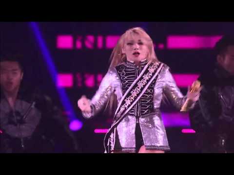 2NE1 -  (CRUSH & FIRE) in YG FAMILY WORLD TOUR  POWER  in JAPAN [2014]