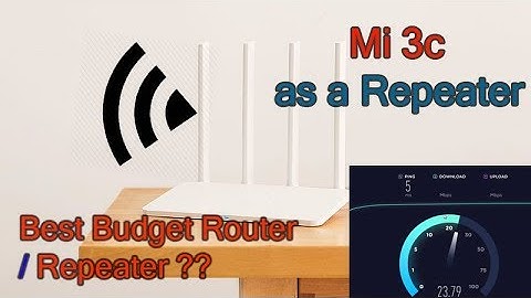 Mi 3c Best Budget Router/Repeater | Qick Unboxing & Setup Tutorial as Repeater