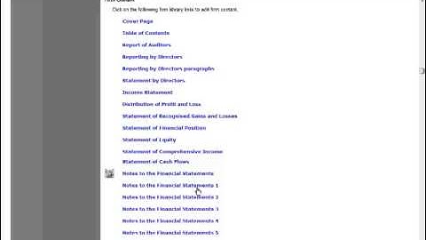 CaseWare Financials QuickVid: Jump to Note in Library