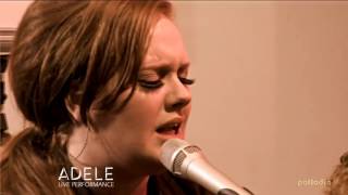 Video thumbnail of "Adele - MTV Unplugged (Live at New York City's Nyehaus) 2009"