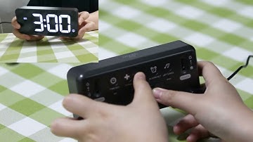 How to Set Alarms for Alarm Clock 8813