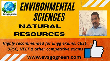 Natural Resources fulll revision unit 3 evs