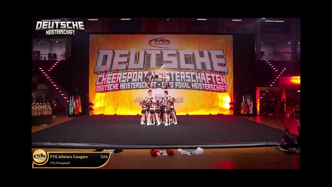 FTG allstars Cougars- Senior Allgirl level 6