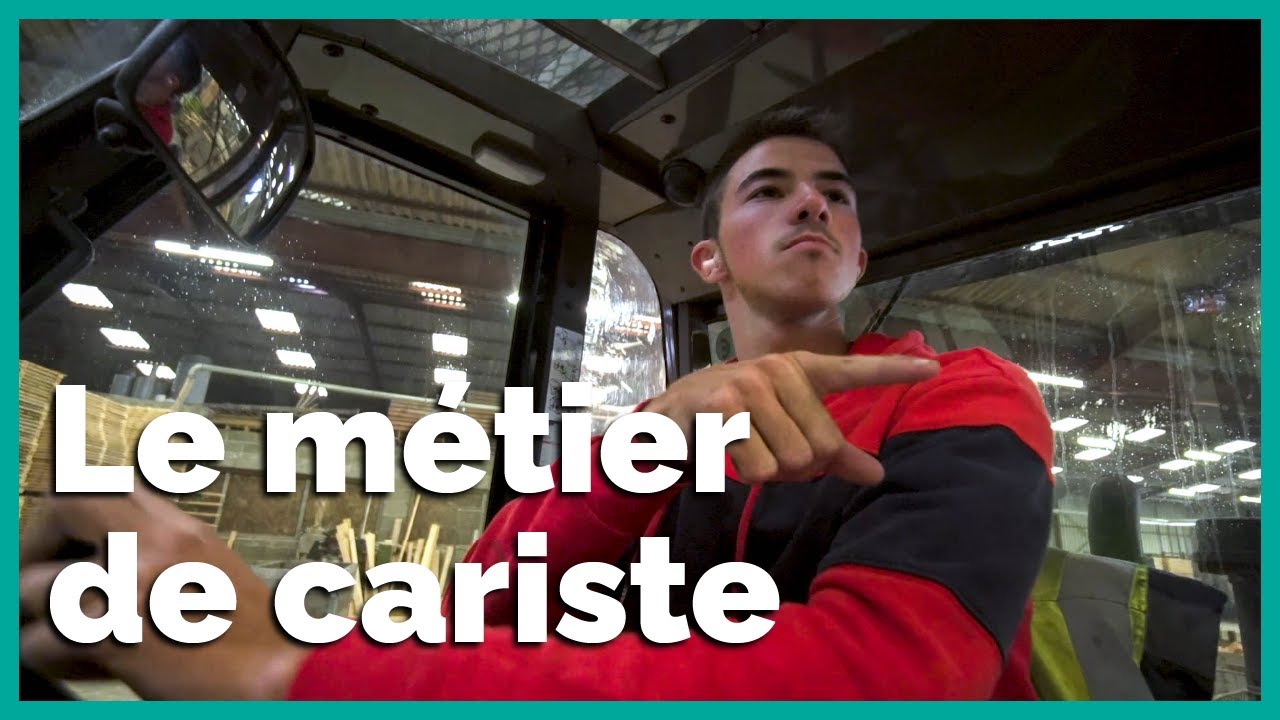 Le métier de cariste palette
