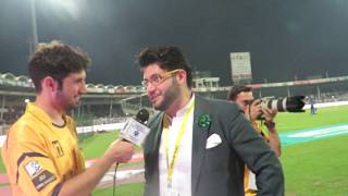 Peshawar Zalmi  Team Owner Javed Afridi Pashto Interview | Jameel Hassan