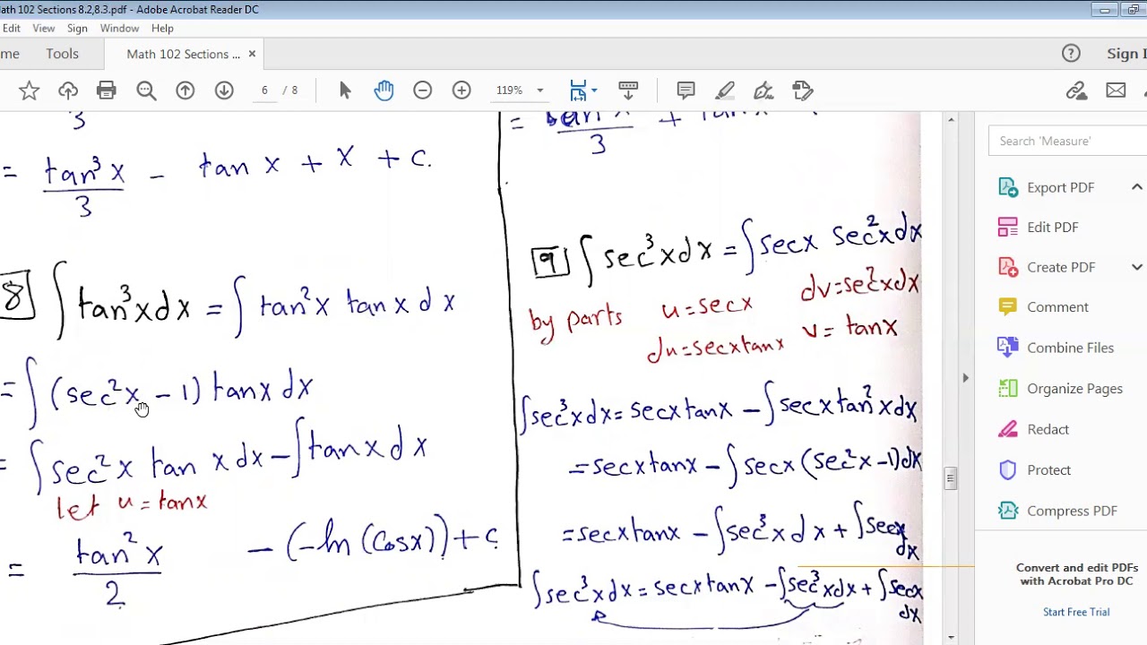 Math 102 Section8.3 - YouTube