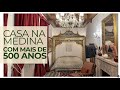 QUE SURPRESA! DECOR E ARQUITETURA NO ESTILO ÁRABE EM CASA DE 500 ANOS NA MEDINA DE TUNIS, NA TUNÍSIA