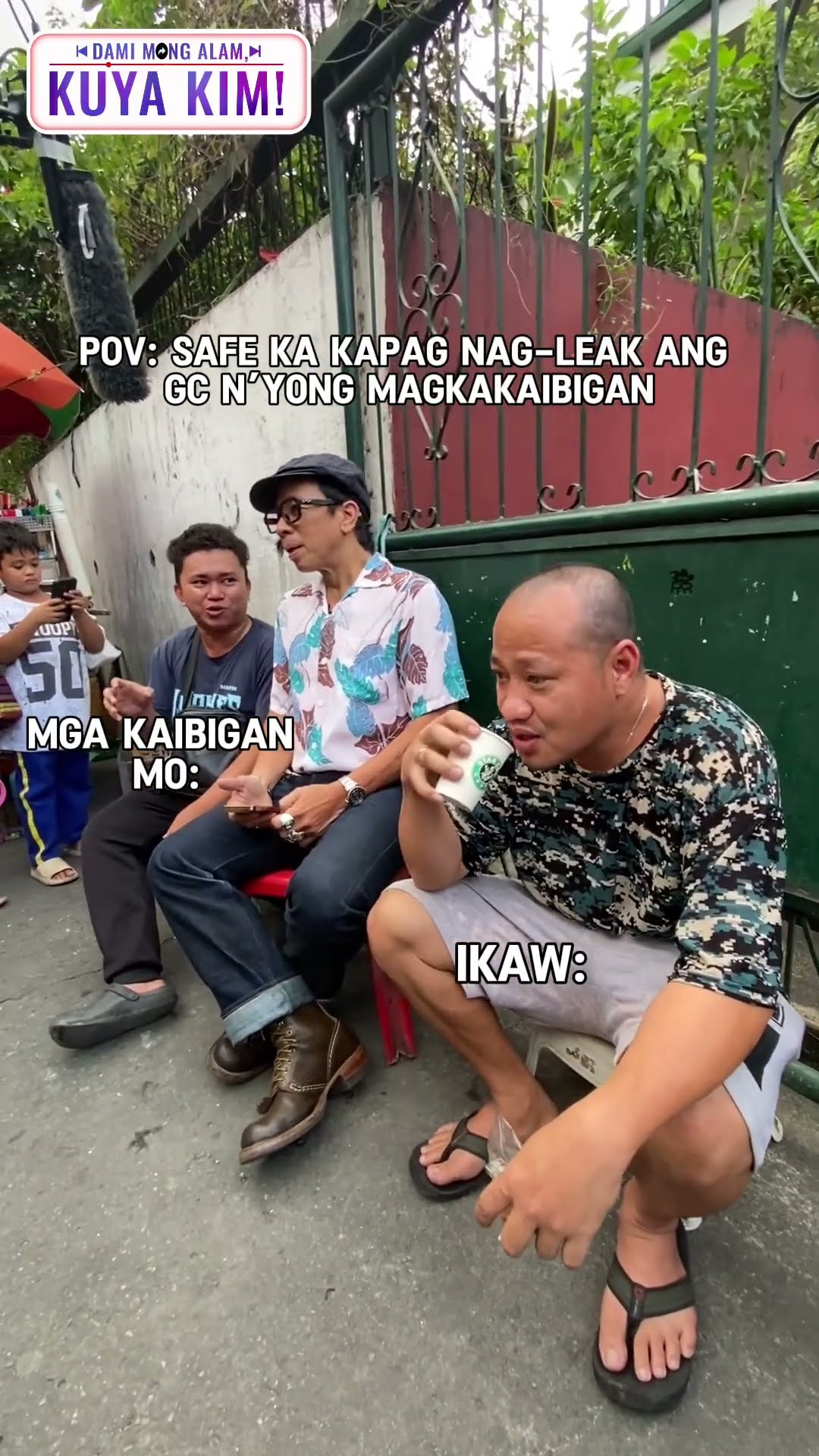 POV: Safe ka kapag nag-leak convo n’yong magkakaibigan | Dami Mong Alam, Kuya Kim!