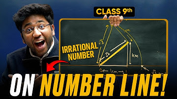 Representing Irrational Numbers on Real Number Line! 🔥 | Class - 9th Abhay | Shobhit Nirwan
