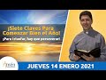 Padre Carlos Yepes Reflexión Jueves 14 De Enero De 2021. Siete Claves Para Comenzar Bien El Año