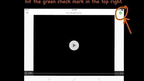 How to Upload to Seesaw on iPad