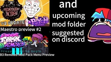 Friday Night Funkin Psych Engine Mod Folders Preview Android/PC|| Read Description