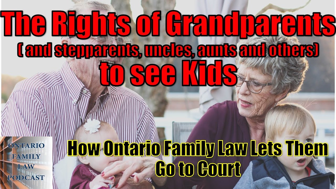 The Legal Rights of Grandparents and Other Family Members to Children