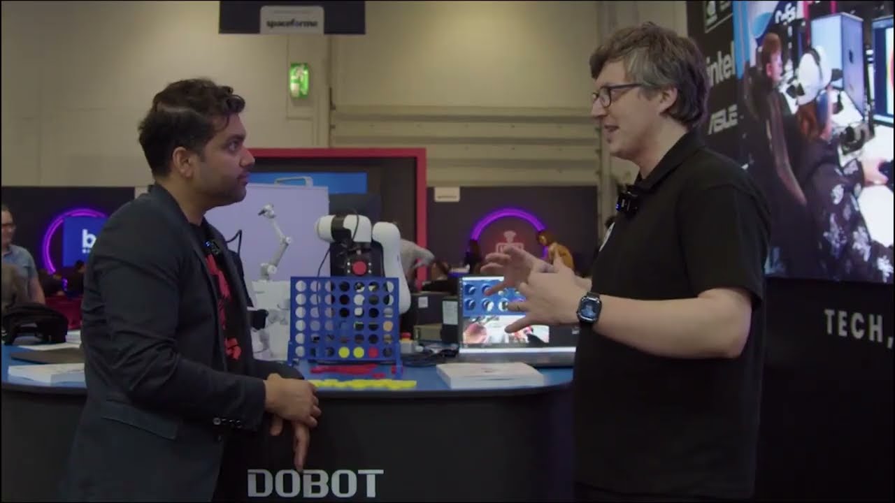 UK BETT 2026 - From game board to real-world AI - Magician E6 Connect Four