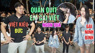 Việt Kiều Đức tay to hôn quấn quýt gái Việt Ninh Bình cực xinh ngon và cái kết vác em sang Đức?