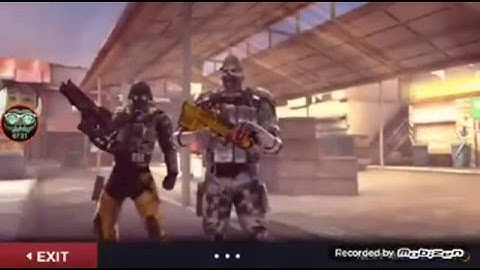 Modern Combat 5 - 1v1 bounty hunter vs assault (video from my friend-bounty hunter)