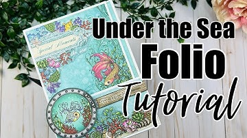 One Hour Crafting - Easy Interactive Folio - LIVE!