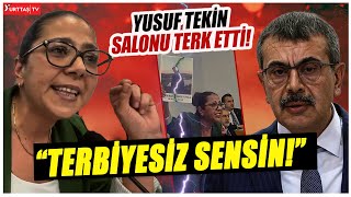 Sera Kadıgil Ile Yusuf Tekin Arasında Sert Tartışma Terbiyesiz Sensin