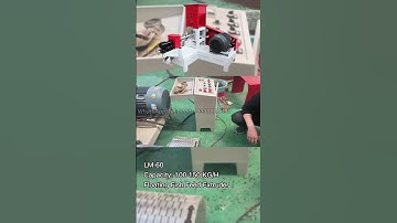 Floating Fish Feed Extruder Machine LM-80 200-300KG/H