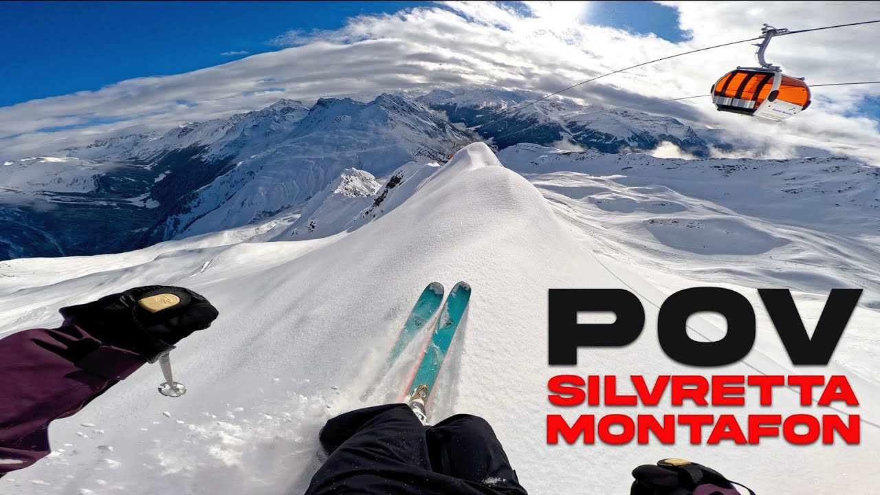 RAW - Dreamy first Lines at Hochjoch - Silvretta Montafon