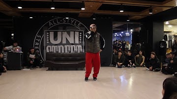 [Uni Street Dance Battle Vol.3] Locking Judge show 락킹 져지쇼
