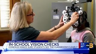 Conexus provides free vision screenings to children throughout Virginia