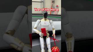 Tesla Bot “Year of the Horse” Action Figure 🐴🤖 (Quick Look!)