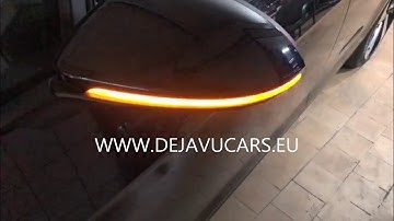 Dynamic Turn Signal Side Mirror Dyna Blink Spiegel dynamisch Spiegellicht for Golf 7 MK7 Golf 7.5