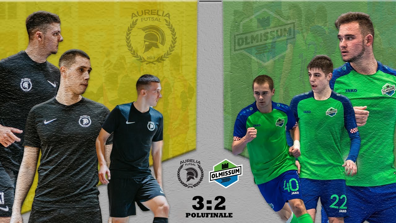 Aurelia Futsal - MNK Olmissum 3:2 | I.HMNL Juniori Semi-final |