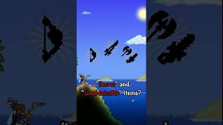 Unlocking Terraria's secret unobtainable weapons, and they're OVERPOWERED? 😱 #Shorts #Terraria