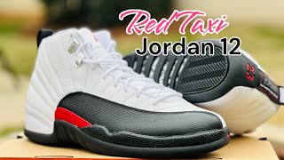 New looks! Jordan 12 red taxi quality check unboxing review w/on foot GEKICK !! screenshot 3