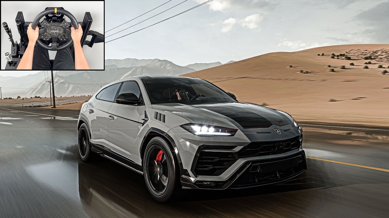 Lamborghini URUS | Forza Horizon 5 | Steering Wheel Gameplay - YouTube